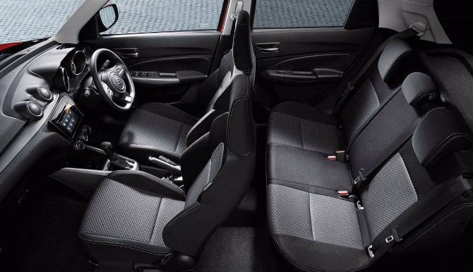 Suzuki Swift Interior Design