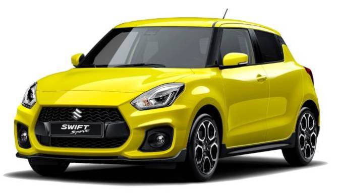 Suzuki Swift Sport Yellow